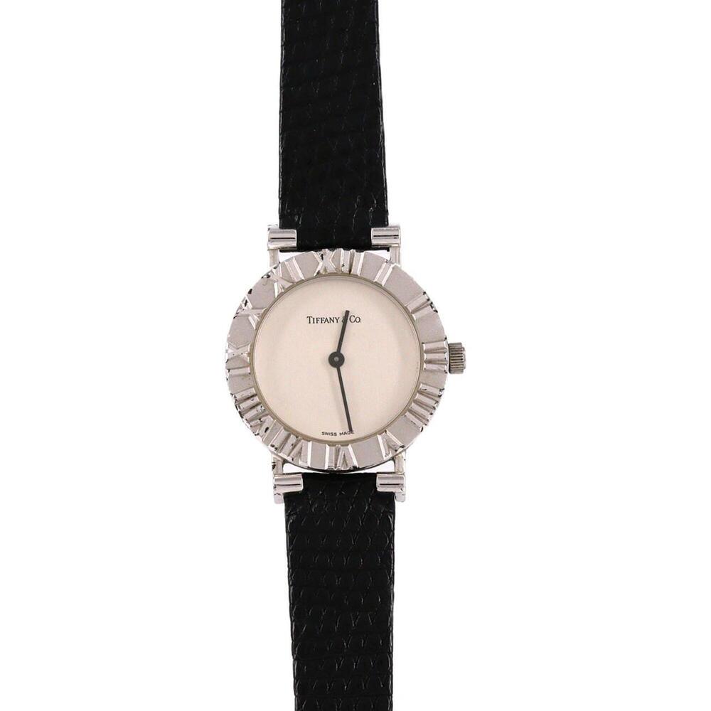 Tiffany & Co. Atlas L0640 Silver Quartz Watch